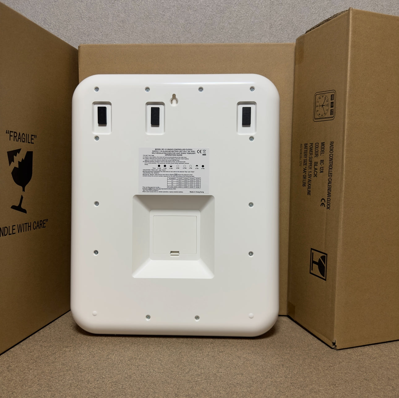 TWEMCO RC-12A トゥエンコ 電波掛け時計