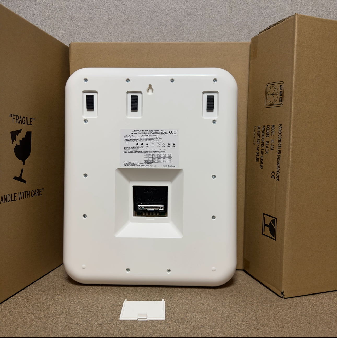 TWEMCO RC-12A トゥエンコ 電波掛け時計
