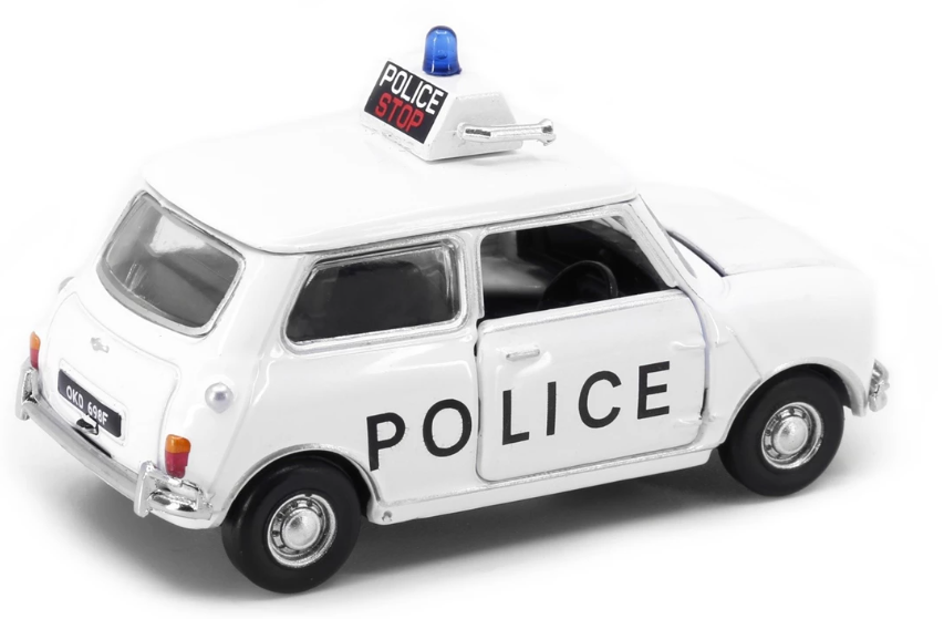 Tiny City UK20 Die-cast Model Car - Mini Cooper Mk II Liverpool and Bootle Constabulary (White) タイニー シティ UK20 ダイキャスト モデルカー - ミニ クーパー Mk II リバプール アンド ブートル警察 (ホワイト)
