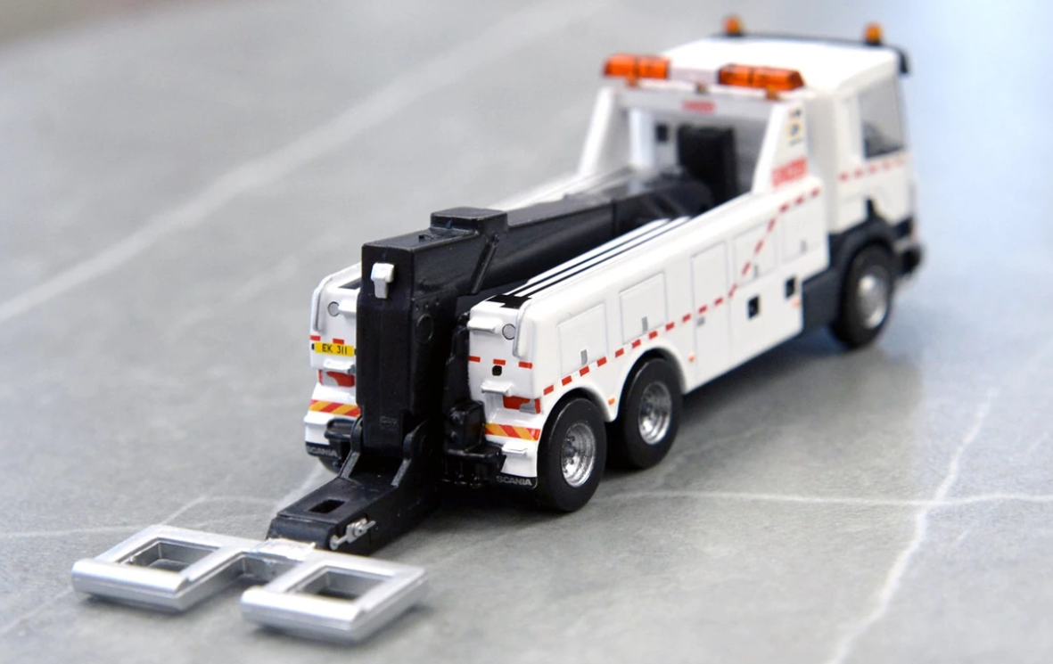 Tiny City Die-cast Model Car - 1/ 110 KMB SCANIA Tow Truck EK311 タイニーシティ ダイキャストモデルカー - 1/110 KMB SCANIA レッカー車 EK311