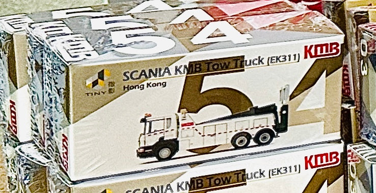 Tiny City Die-cast Model Car - 1/ 110 KMB SCANIA Tow Truck EK311 タイニーシティ ダイキャストモデルカー - 1/110 KMB SCANIA レッカー車 EK311