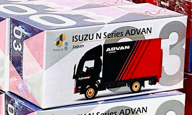 Tiny City JP3 Die-cast Model Car - ISUZU N Series (ADVAN) 五十鈴 いすゞ Nシリーズ (アドバン)