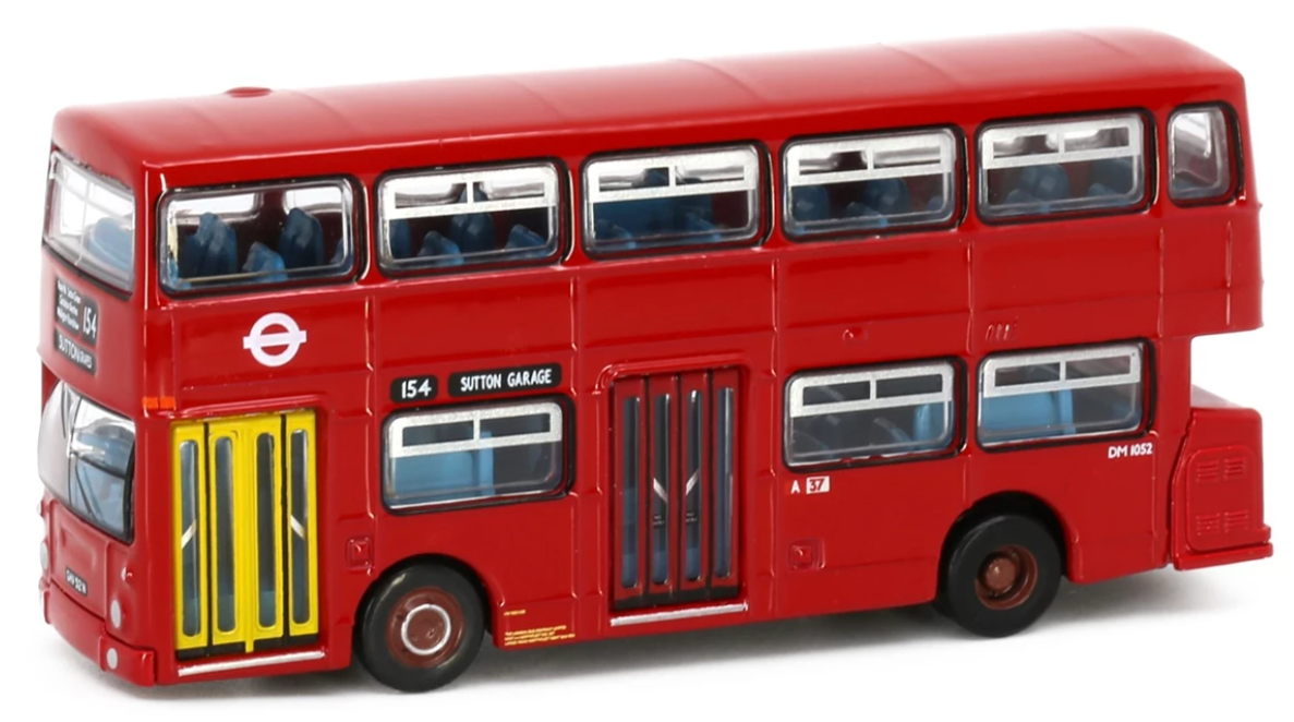Tiny City UK19 Die-cast Model Car - London Transport DAIMLER Fleetline DMS (154) ロンドン交通局ダイムラーフリートラインDMS (154)