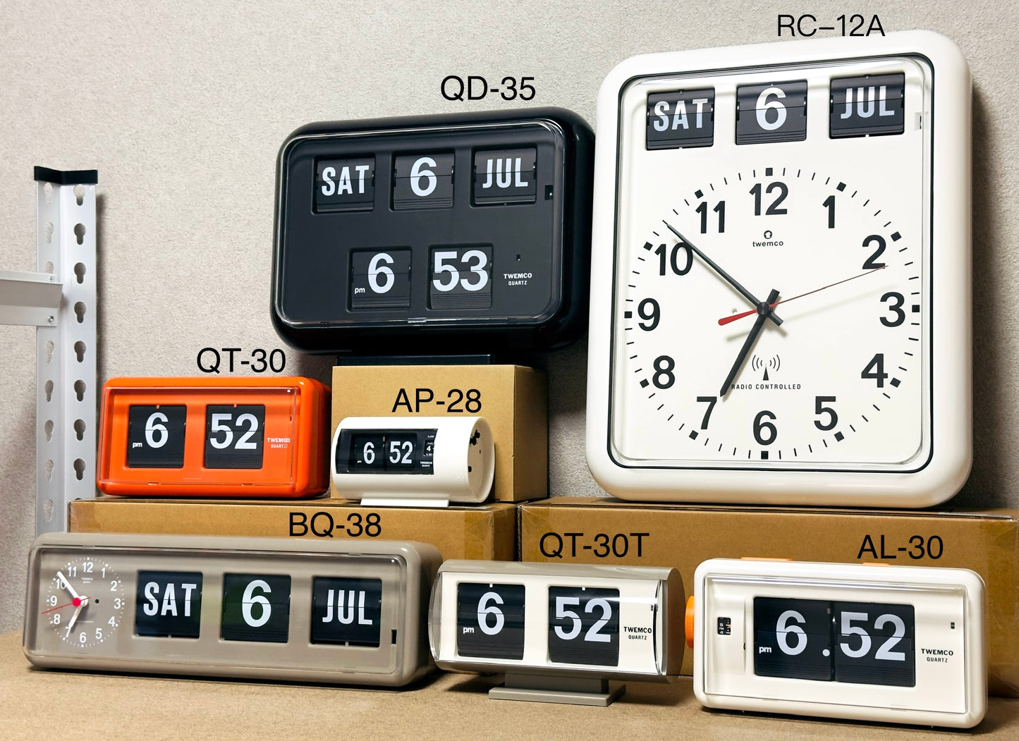 TWEMCO QT-30T トゥエンコ 置き時計