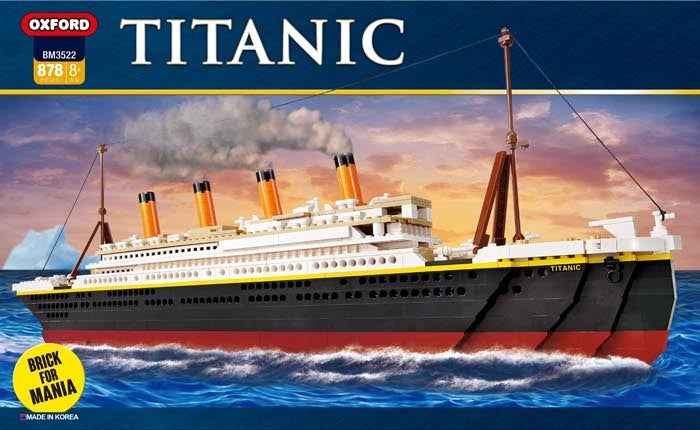 Oxford オックスフォード ブリックマニア タイタニック Brick mania Titanic BM3522 ブロック玩具