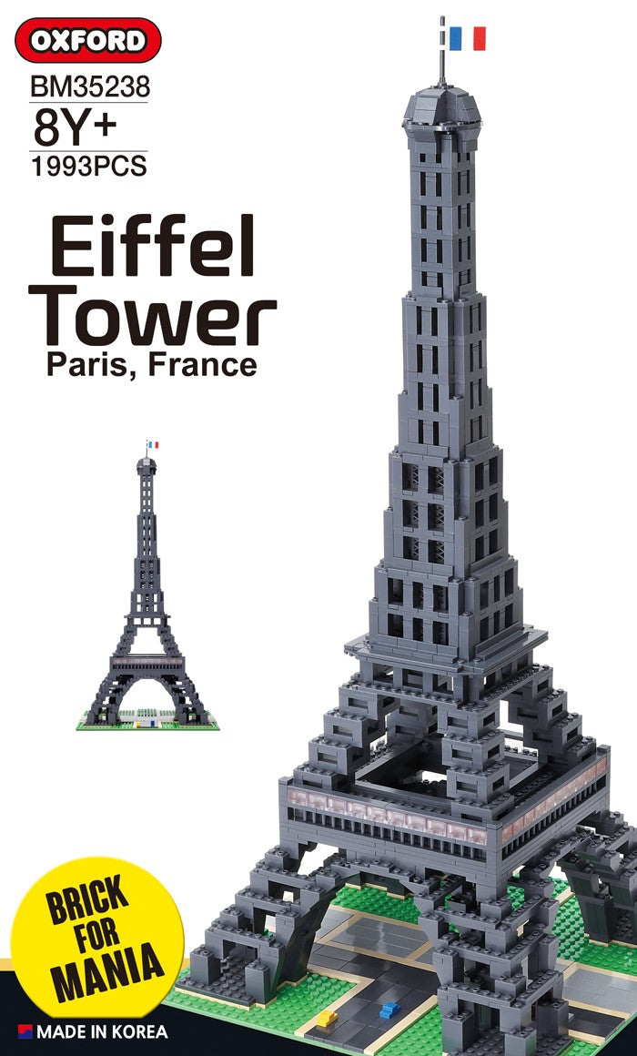 Oxford オックスフォード ブリックマニア フランス エッフェル塔 Brickomania France Eiffel Tower BM35238 ブロック玩具