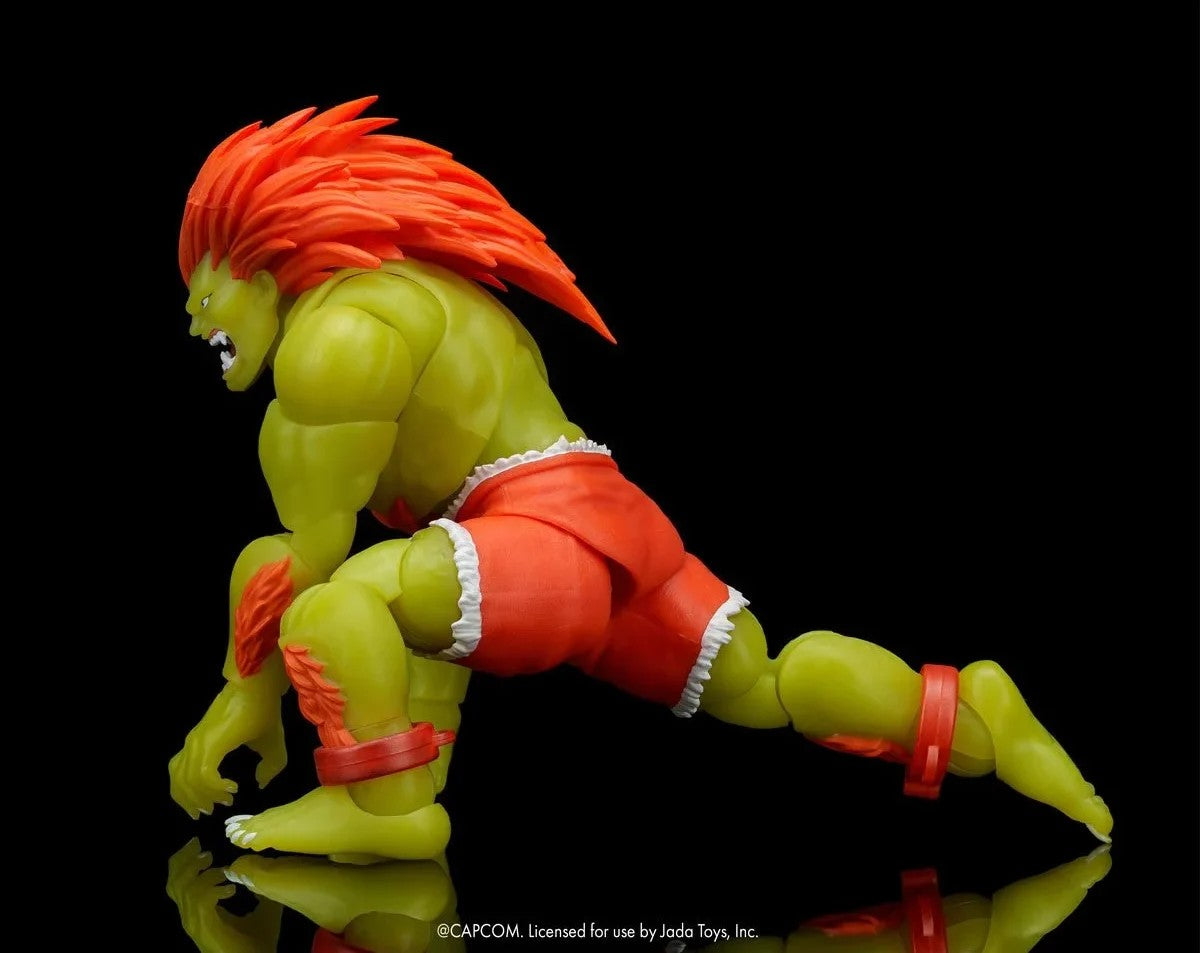JADA TOYS Street Fighter ストリートファイター Blanka ブランカ（Glow in the Dark / 蓄光）1/12 アクションフィギュア JD36976