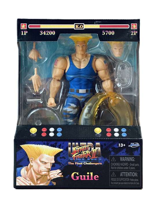 Jada Street Fighters JD36099 Guile ジェイダトイズ ストリートファイタ ガイル (player 2)
