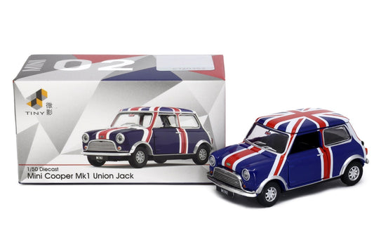 Tiny City 154 MINI 02 Mini Cooper Union Jack ミニクーパー