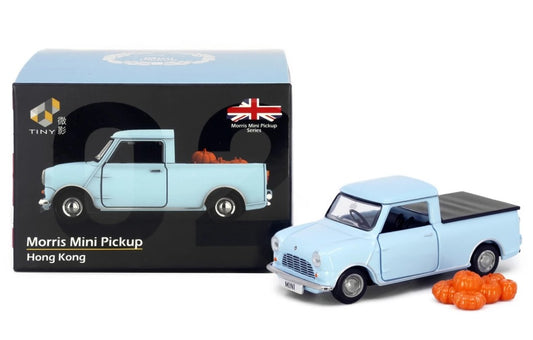 Tiny City Morris Mini Pickup (Blue) ミニクーパー ピック アップ (青)