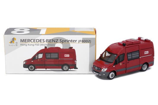 Tiny City 81 MERCEDES-BENZ Sprinter FL HKFSD WSV (F8002)  ベンツ  スプリンター