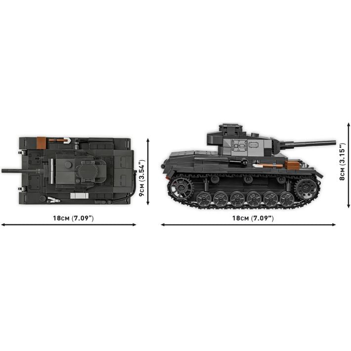 コビー COBI 2289 Panzer III Ausf.J 戦車 1/35