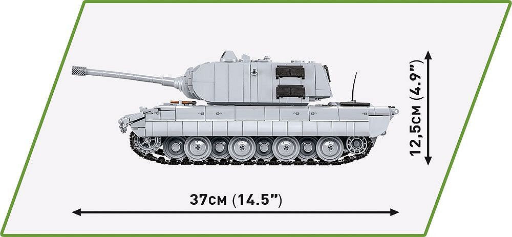 コビー COBI 2572 Panzerkampfwagen E100 超重戦車 1/28