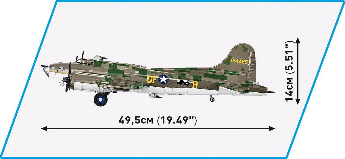 コビー COBI 5749 Boeing B-17F Flying Fortress "Memphis Belle" 爆撃機 1/48