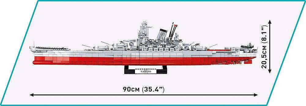 コビー COBI 4833 海軍 軍艦 戦艦 大和 Battleship Yamato 1/300