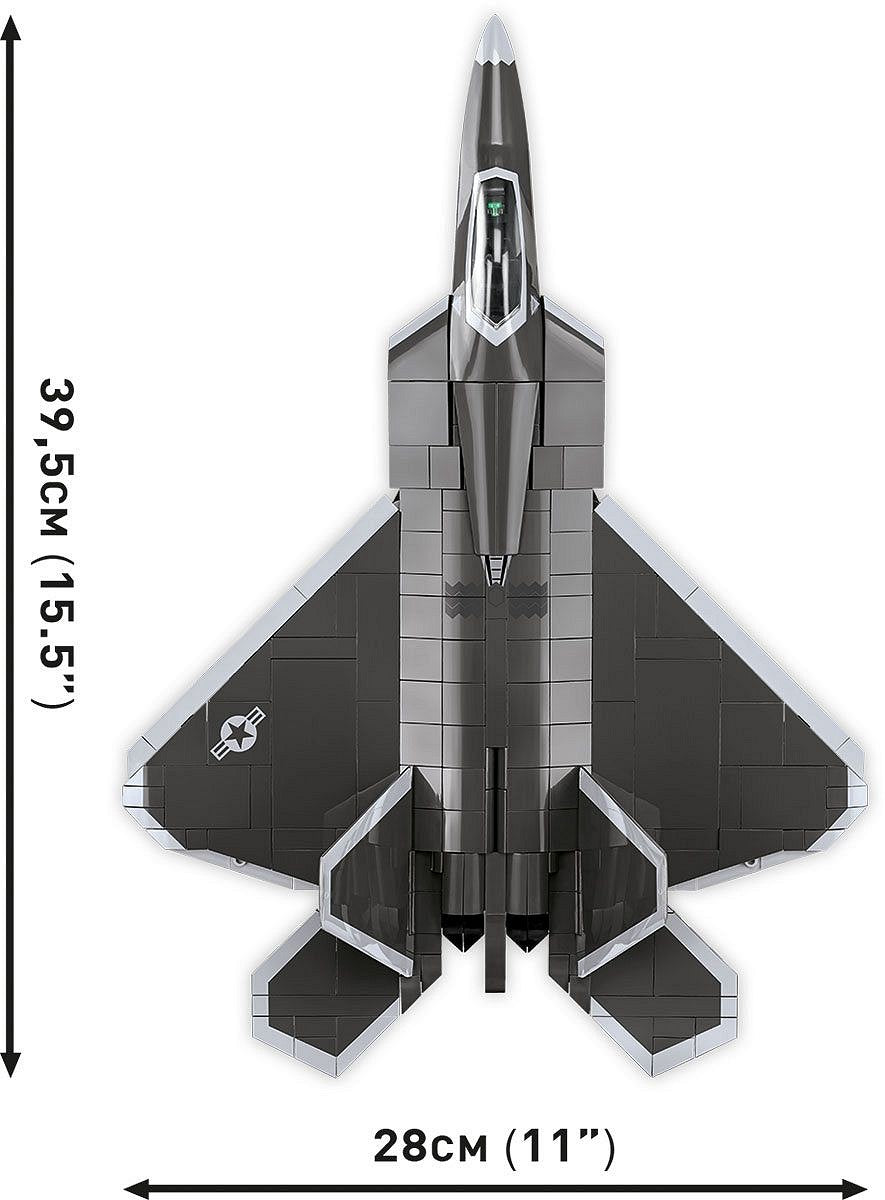 コビー COBI 5855 Lockheed F-22 Raptor 戦闘機 1/48 制空戦闘機