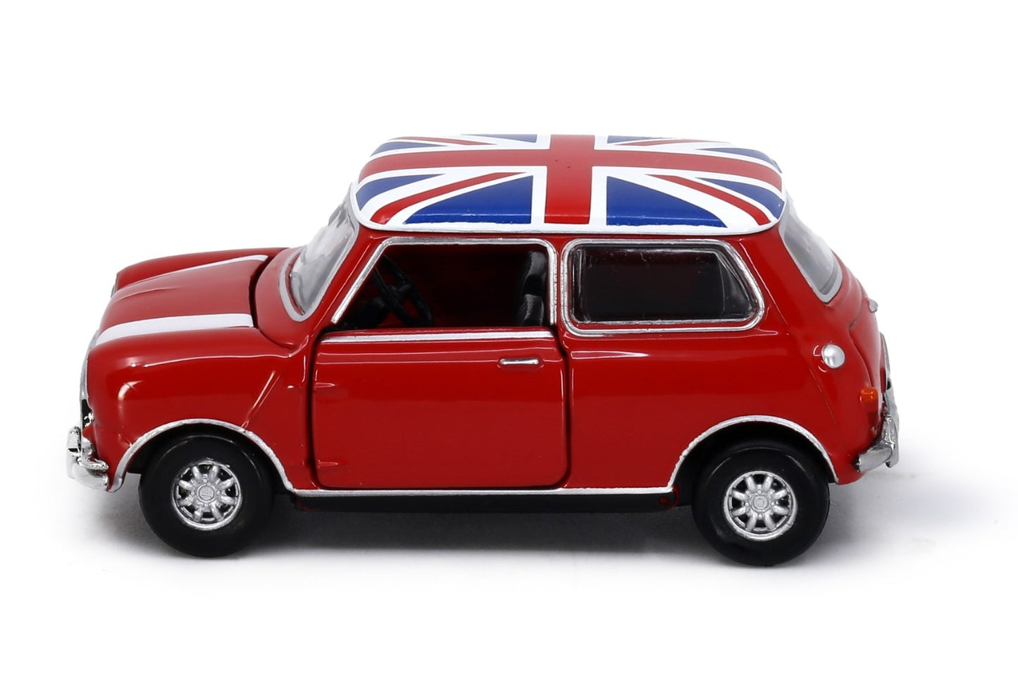 Tiny City 153 MINI 01 Mini Cooper Red with Union Jack Roof & White Bonnet Stripes ミニクーパー
