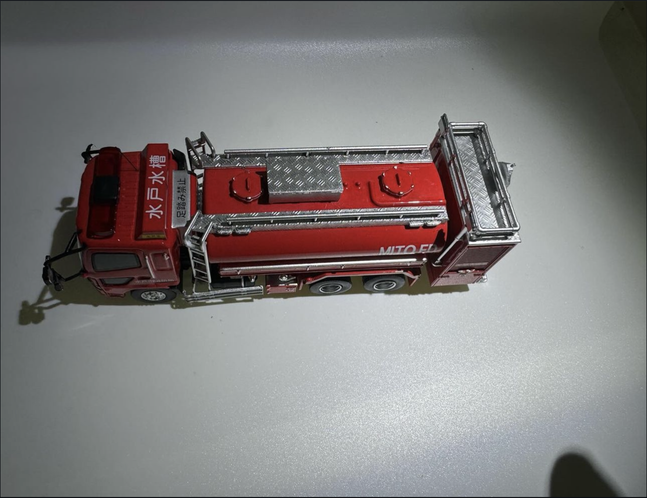 ACTCAR 水戸市消防局 大型水槽車緊急車両特殊車両消防車 ACT0002 ACT CAR 1/64 水戸市消防局 大型水槽車 (桜水) 緊急車両 特殊
