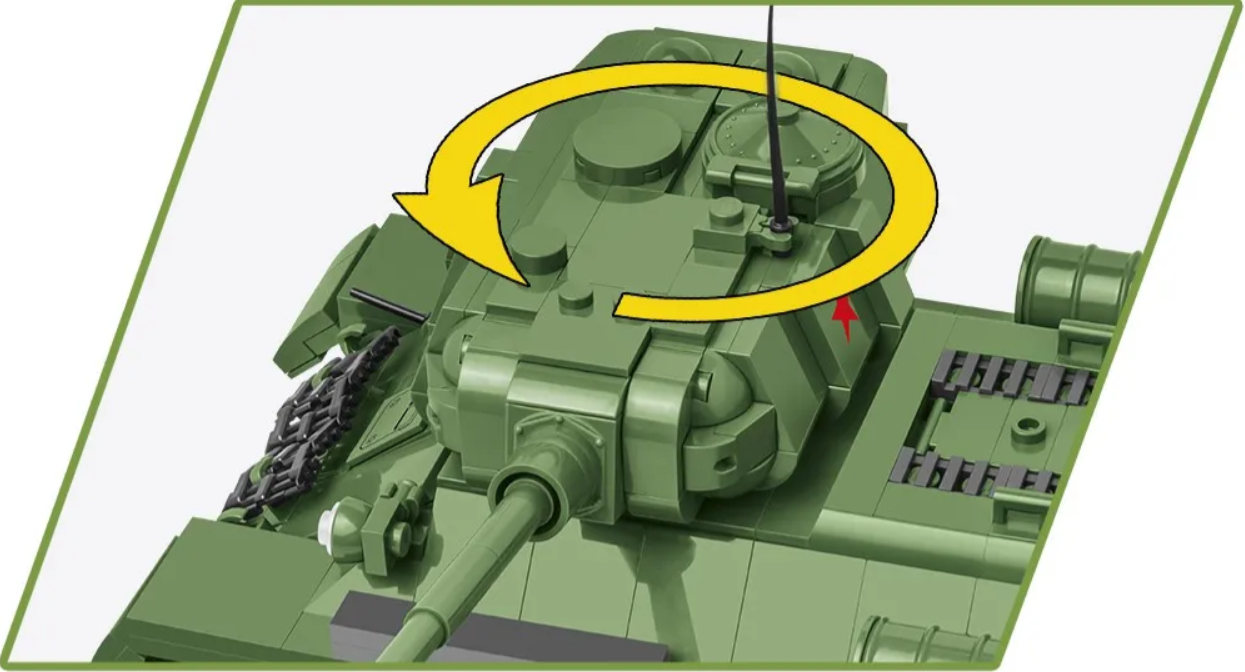 コビー COBI 2542 T-34-85 戦車 1/28