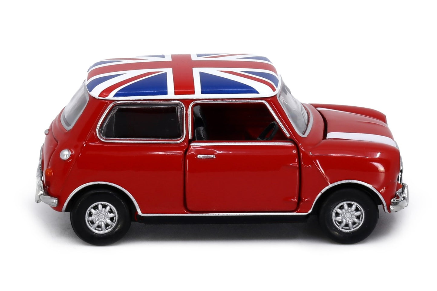 Tiny City 153 MINI 01 Mini Cooper Red with Union Jack Roof & White Bonnet Stripes ミニクーパー