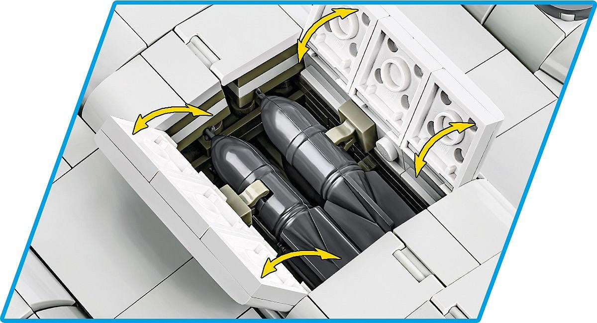 コビー COBI 5749 Boeing B-17F Flying Fortress "Memphis Belle" 爆撃機 1/48