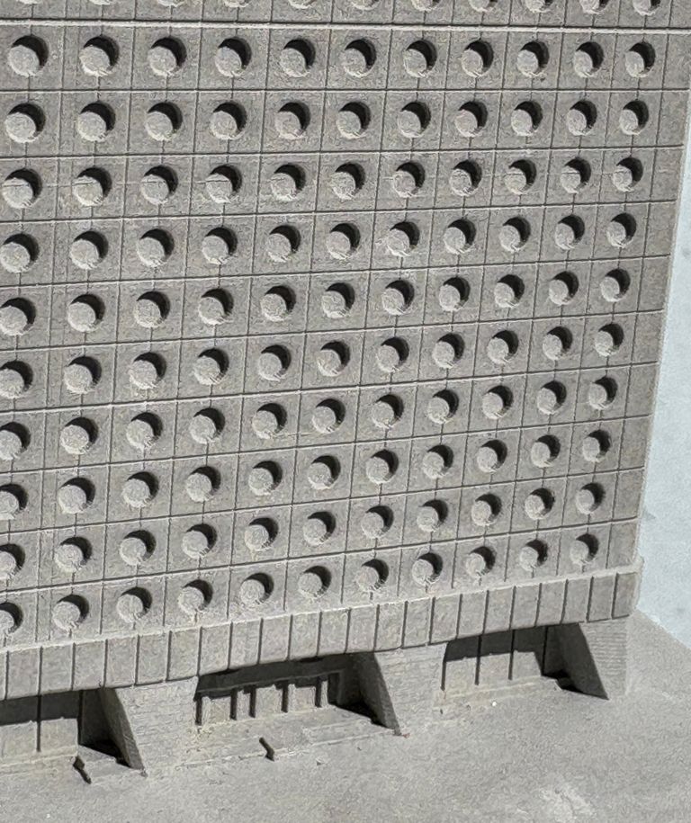 むさじじ 手作りセメント ジオラマ 旧城中環 康樂大廈 怡和大廈 香港建物模型 香港製