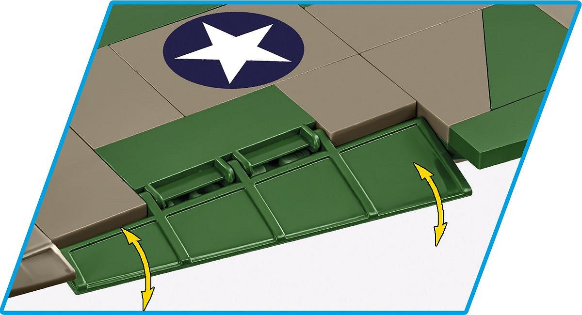 コビー COBI 5749 Boeing B-17F Flying Fortress "Memphis Belle" 爆撃機 1/48
