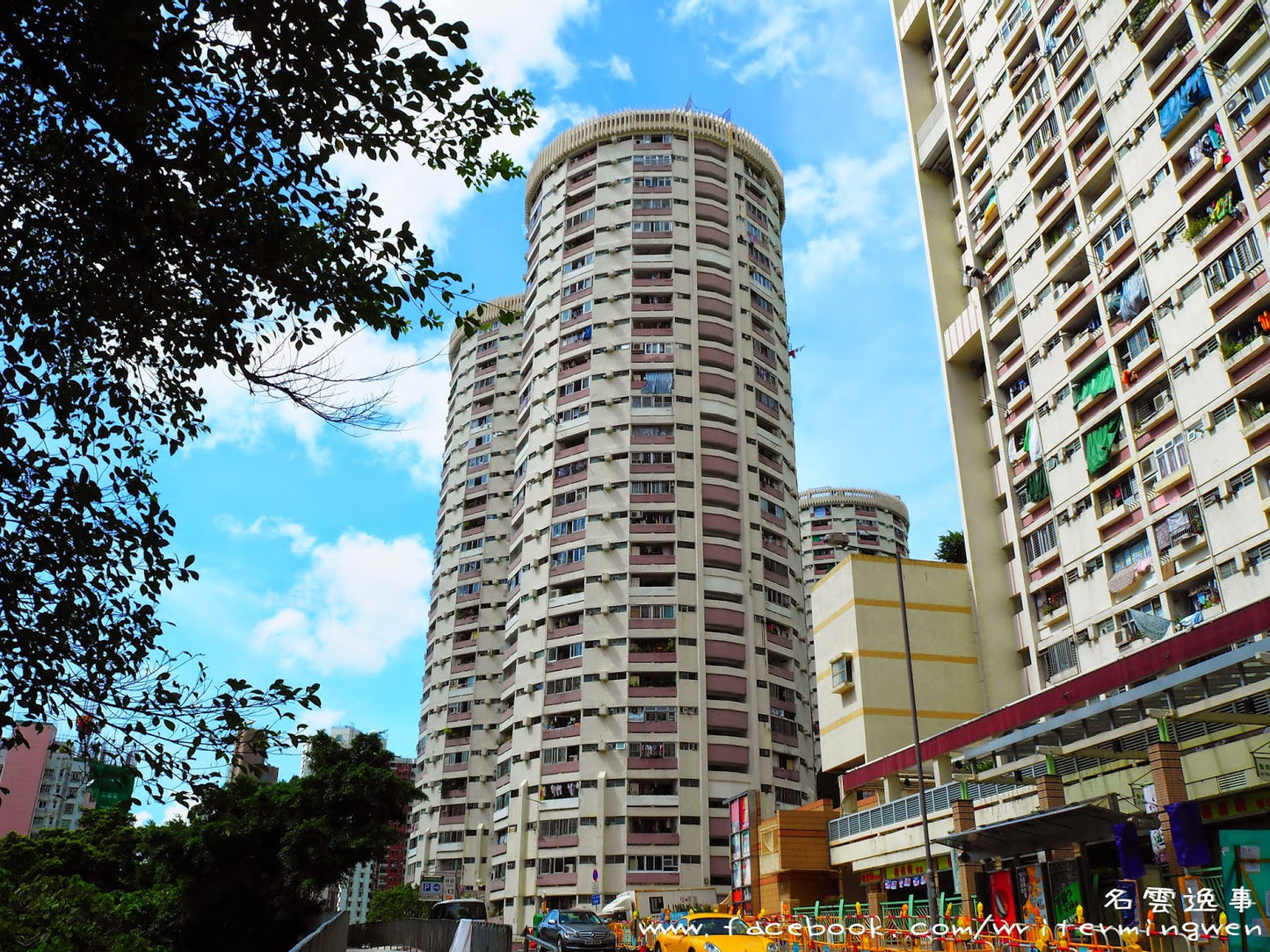 むさじじ 手作りセメント ジオラマ 香港の団地 勵德邨 香港建物模型 香港製