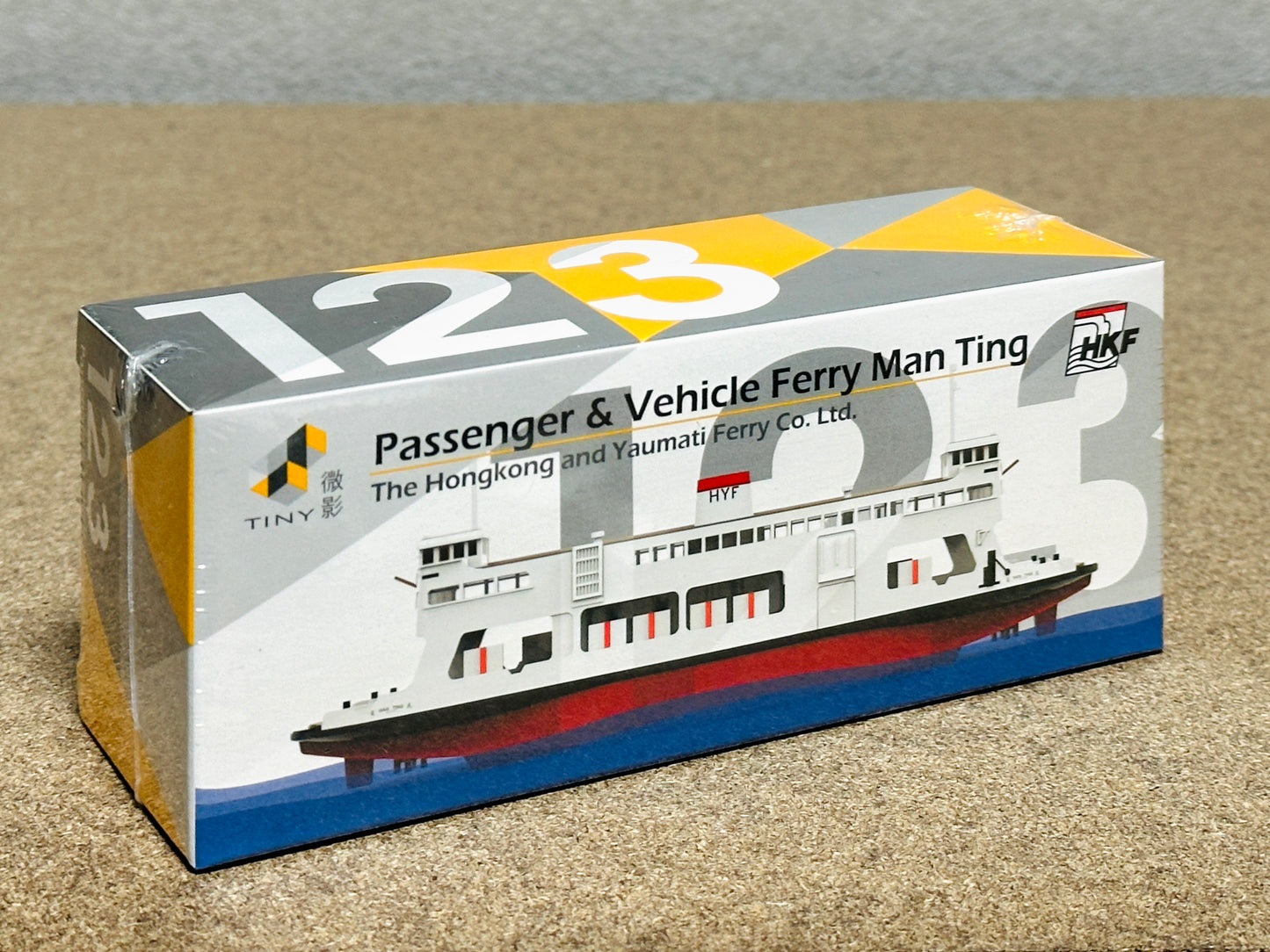 Tiny City 123 Hongkong and Yaumati Ferry Man Ting フェリー 1/400