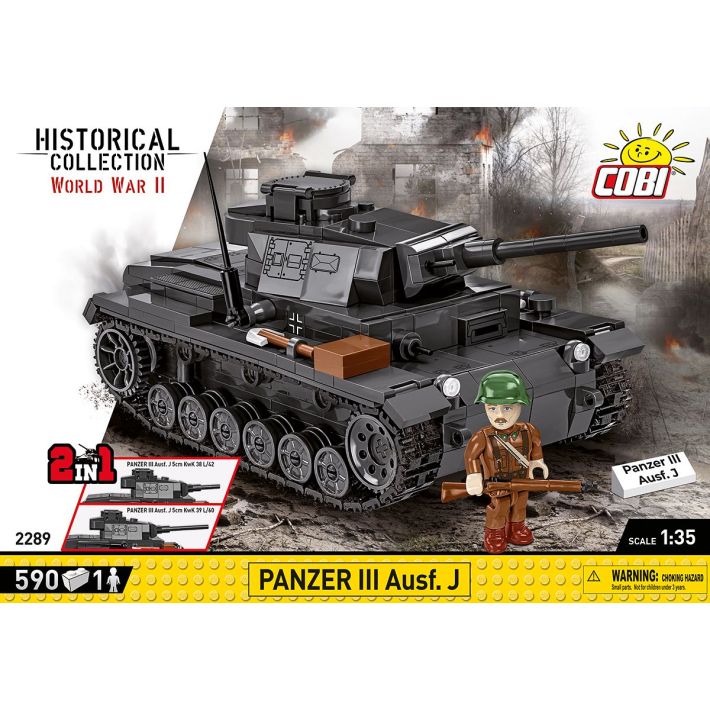 コビー COBI 2289 Panzer III Ausf.J 戦車 1/35