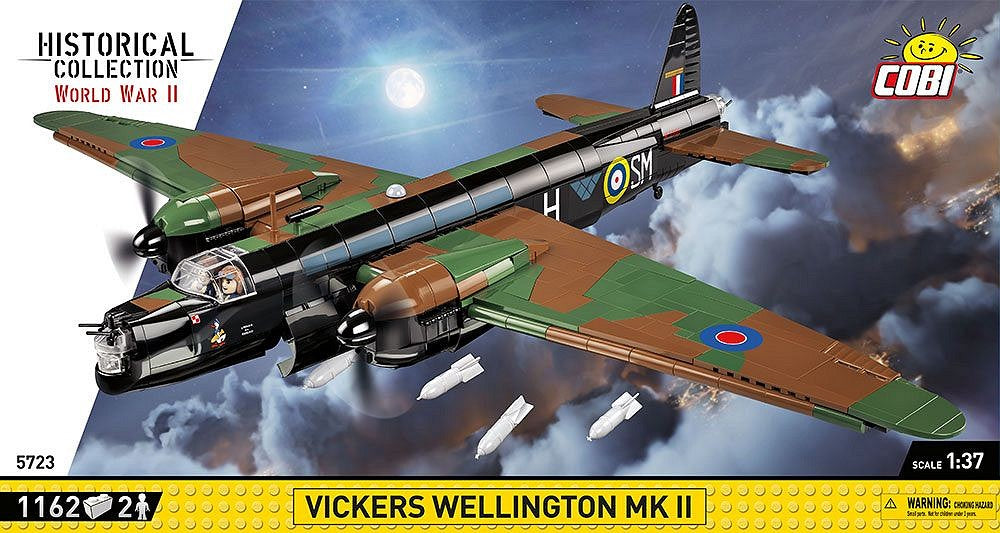 コビー COBI 5723 Vickers Wellington MKII 爆撃機 1/37