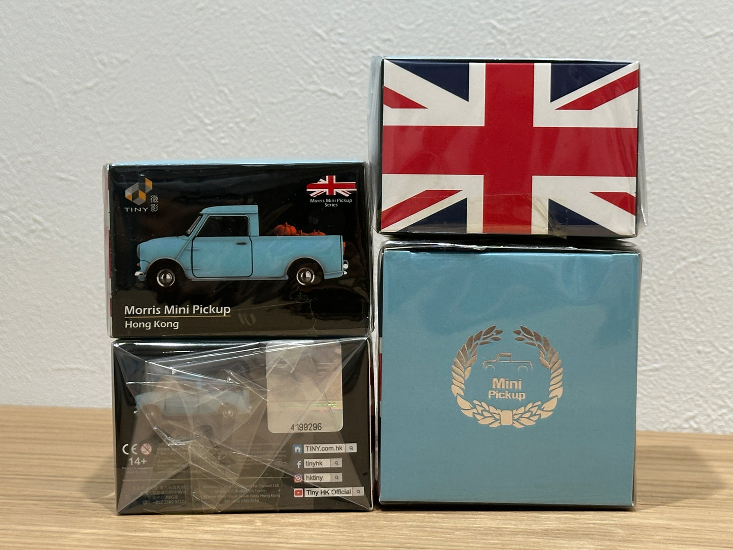 Tiny City Morris Mini Pickup (Blue) ミニクーパー ピック アップ (青)