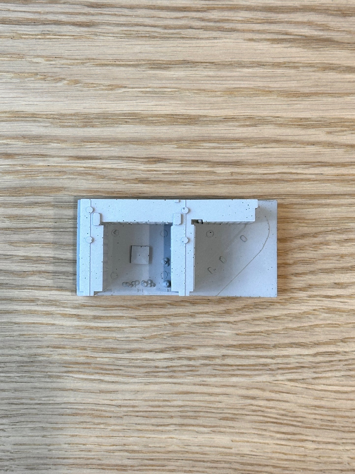 むさじじ 手作りセメント ジオラマ 香港の団地 大坑西邨 香港建物模型 香港製
