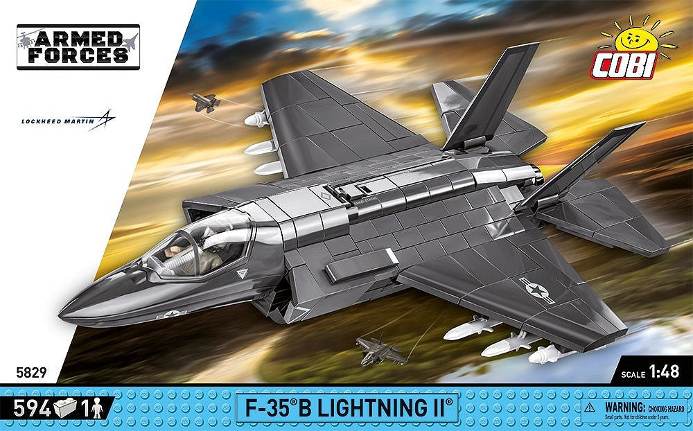 コビー COBI 5829 F-35B Lightning II 戦闘機 1/48 マルチロール機 制空戦闘機