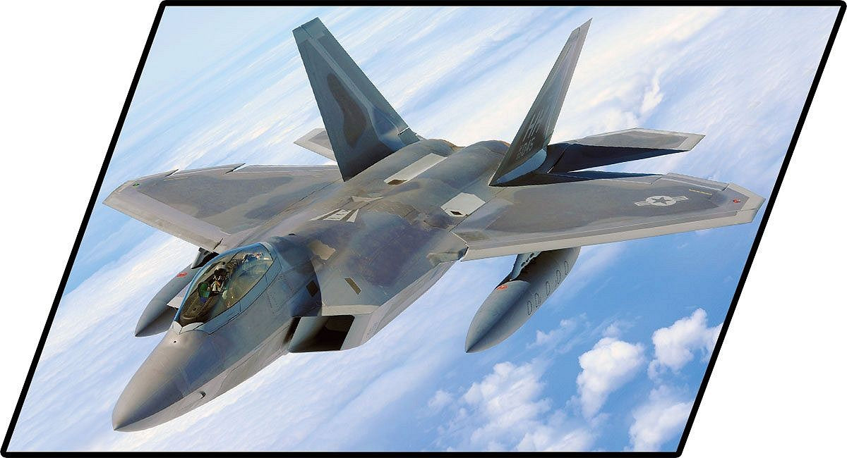 コビー COBI 5855 Lockheed F-22 Raptor 戦闘機 1/48 制空戦闘機