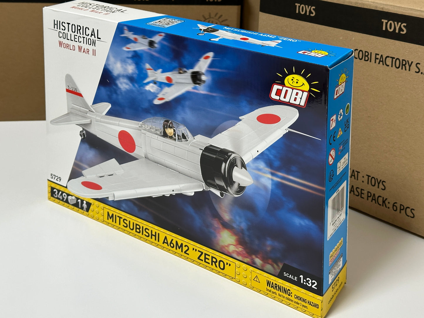 コビー COBI 5729 三菱 零式 零戦 戦闘機 Mitsubishi A6M2 Zero 1/32