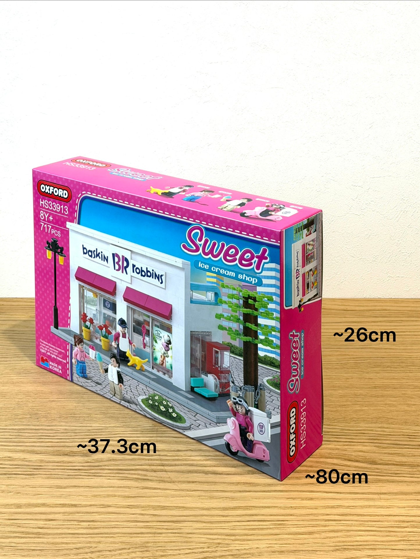 Oxford オックスフォード スイーツ バスキンロビンス Baskin Robbins アイスクリームショップ HS33913 ブロック玩具
