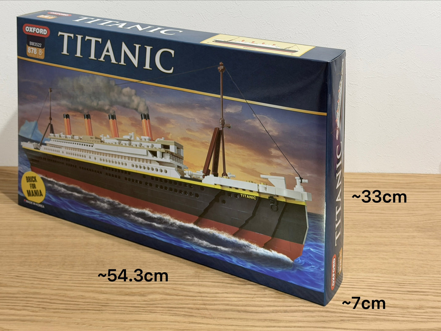 Oxford オックスフォード ブリックマニア タイタニック Brick mania Titanic BM3522 ブロック玩具
