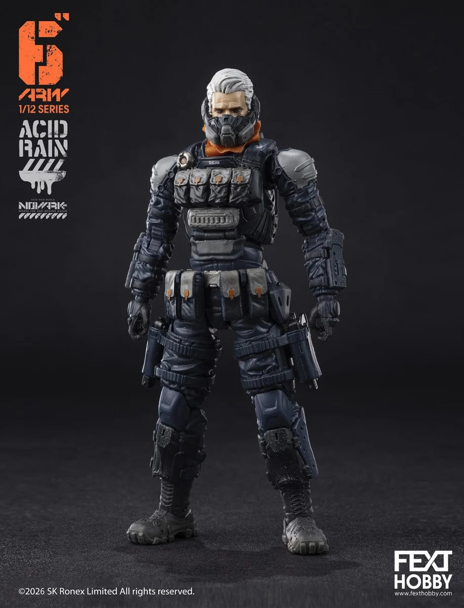 ACID RAIN WORLD《酸雨戦争》アシッドレインワールド FXH-AR-008 BOB [Op. Extraction] NOVARK Where the End Begins Again WAVE2.0 アクションフィギュア FEXT HOBBY