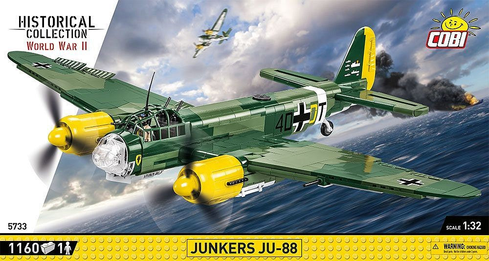 コビー COBI 5733 Junkers JU-88 爆撃機 1/32