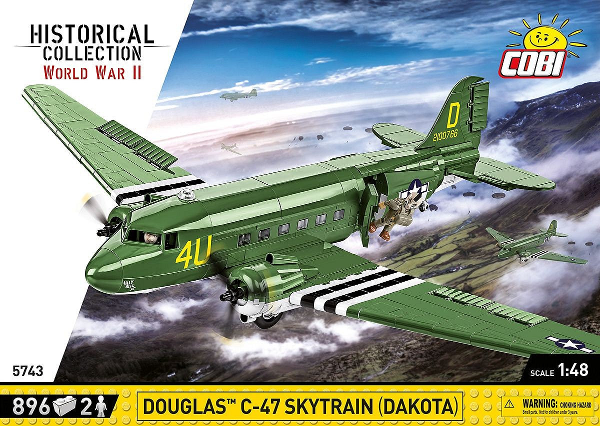 コビー COBI 5743 Douglas C47 Skytrain (Dakota) 輸送機 1/48