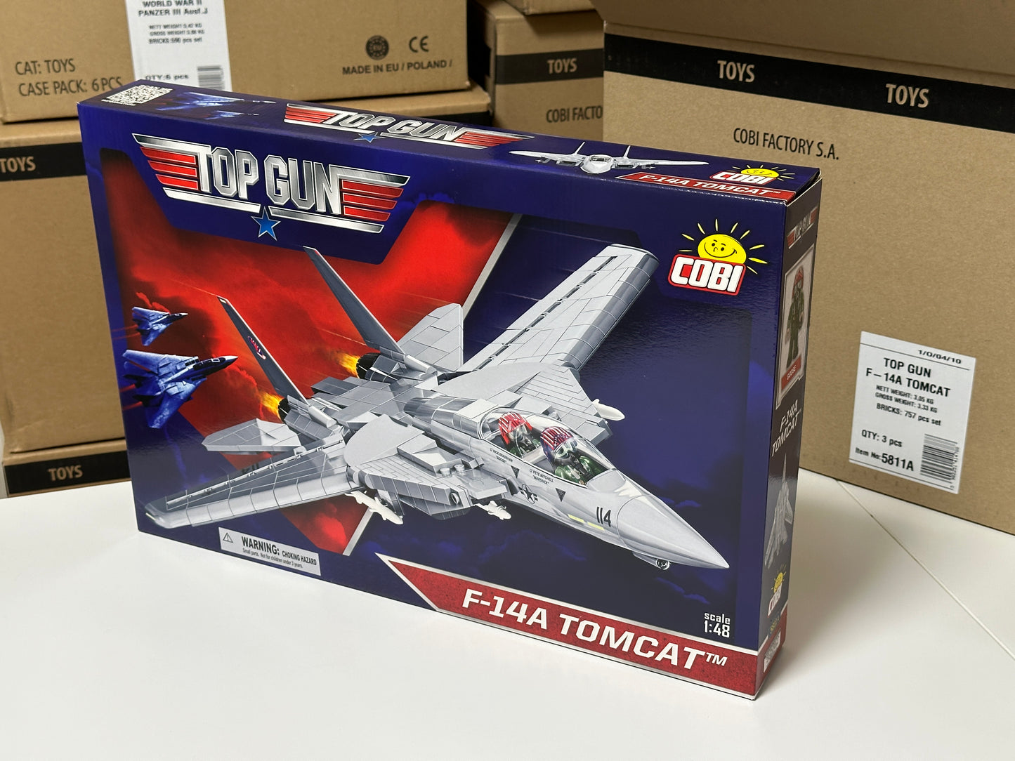 コビー COBI 5811A Topgun F-14A Tomcat 戦闘機 1/48