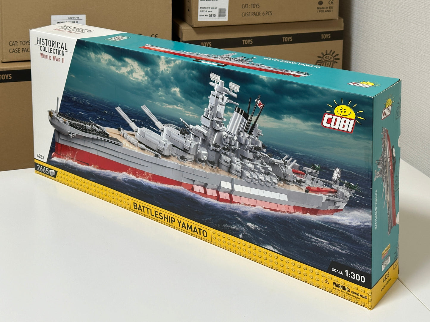 コビー COBI 4833 海軍 軍艦 戦艦 大和 Battleship Yamato 1/300