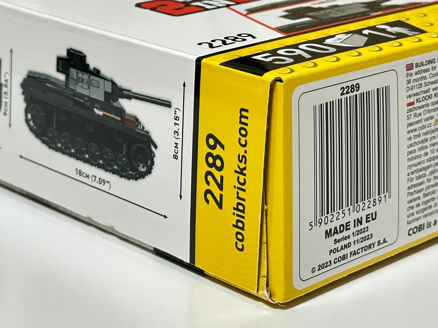 コビー COBI 2289 Panzer III Ausf.J 戦車 1/35