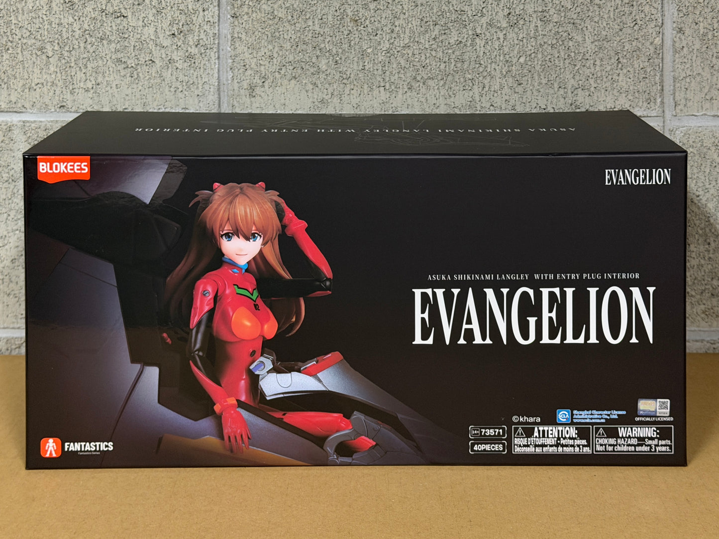 Blokees EVANGELION 03 式波・アスカ・ラングレー(エントリープラグ内部付き特別版) Fantastics Series with Entry Plug Interior