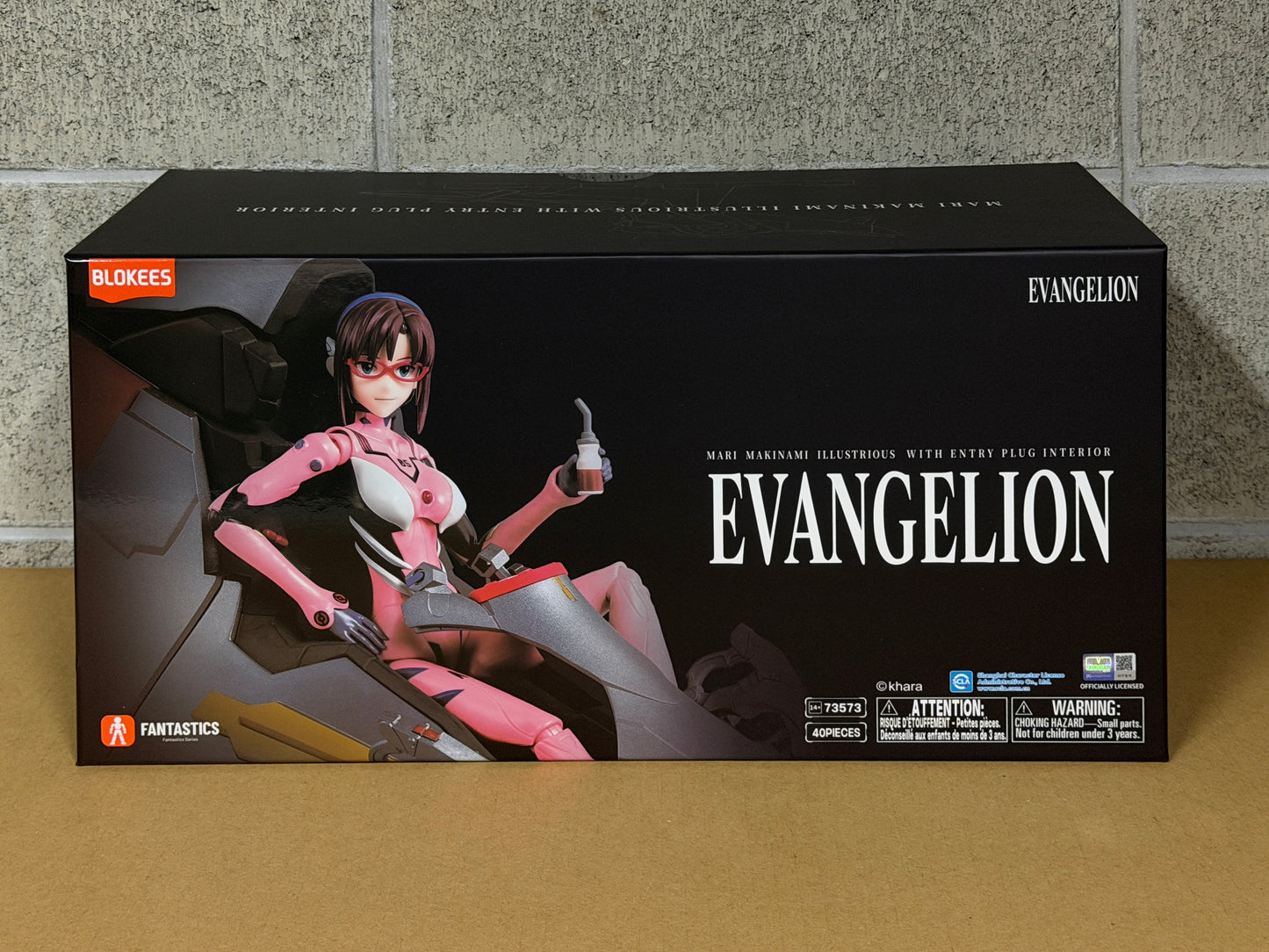 Blokees EVANGELION 02 真希波・マリ・イラストリアス (エントリープラグ内部付き特別版) Fantastics Series with Entry Plug Interior