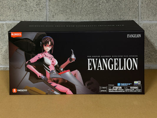 Blokees EVANGELION 02 真希波・マリ・イラストリアス (エントリープラグ内部付き特別版) Fantastics Series with Entry Plug Interior