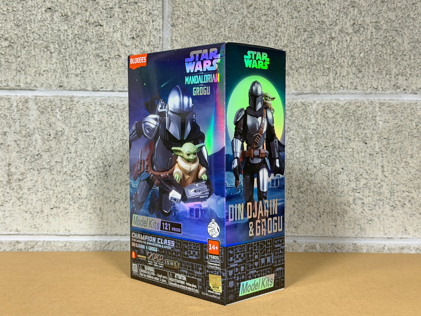 Blokees ブロキーズ Champion Class Star wars the Mandalorian CC05 Din Djarin and Grogu Model Kits スター ウォーズ マンダロリアン CC05 ディン ジャリン&グローグー