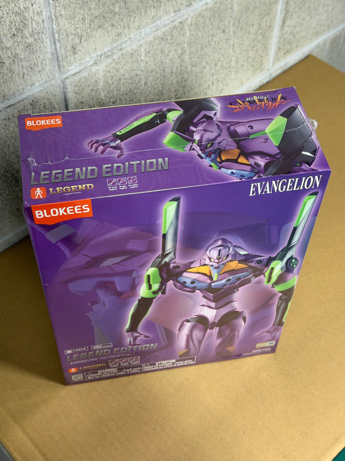 Blokees EVA-01 エヴァンゲリオン レジェンドエディション 初号機 テストタイプ Legend Edition Model Kit