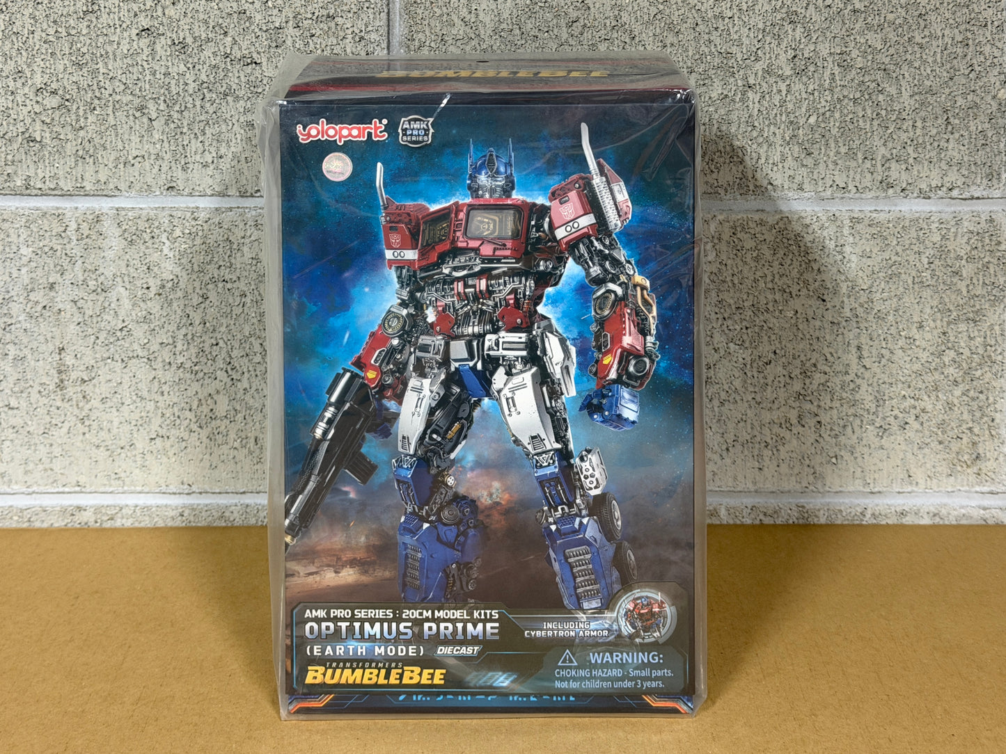 Yolopark Transformersトランスフォーマー バンブルビー the Movie AMK Pro series  Optimus Prime (Earth Mode) 20cm model kit オプティマスプライム アースモード